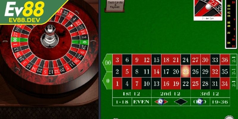 Cảm nhận công bằng trong từng vòng quay Roulette EV88 