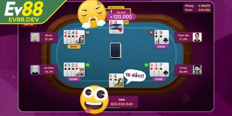 Chuẩn quy luật Xì Dách EV88 mà ai cũng nên bỏ túi